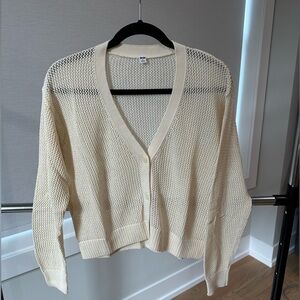 Uniqlo Crochet Cardigan